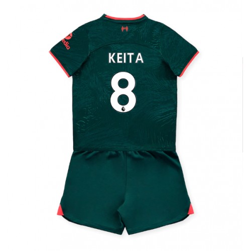 Fotbalové Dres Liverpool Naby Keita #8 Dětské Alternativní 2022-23 Krátký Rukáv (+ trenýrky)